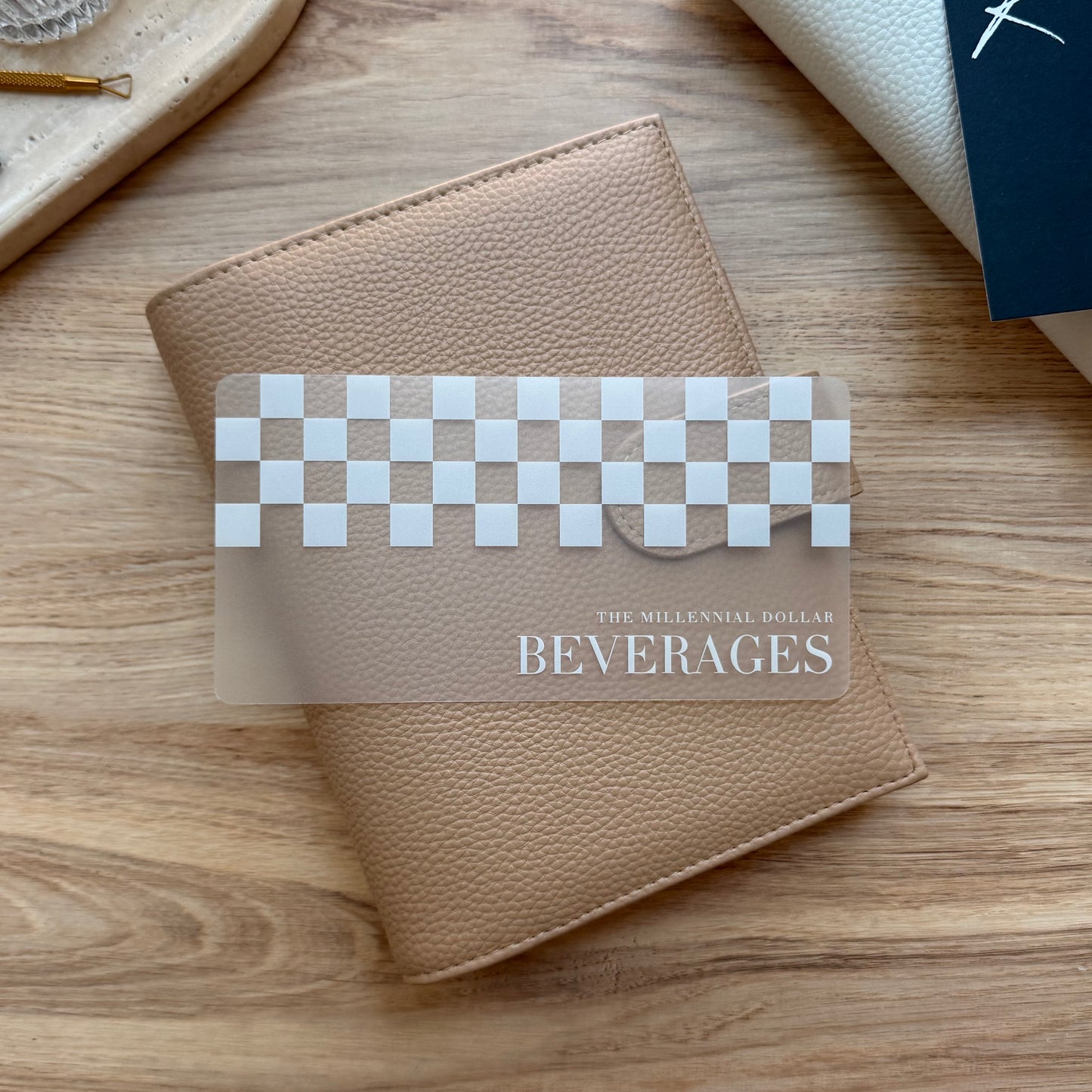 Beverages // Cash Envelope Inserts