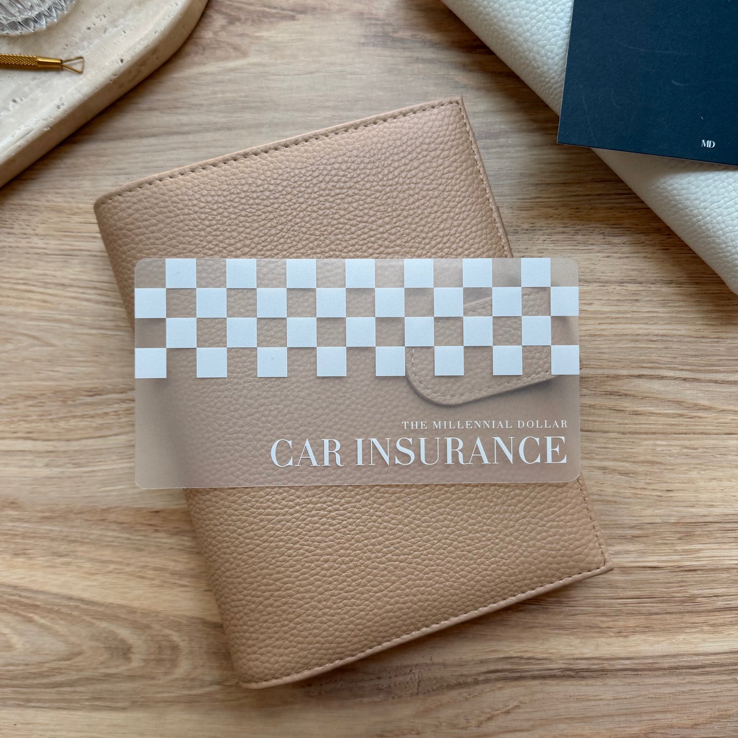 Car Insurance // Cash Envelope Inserts