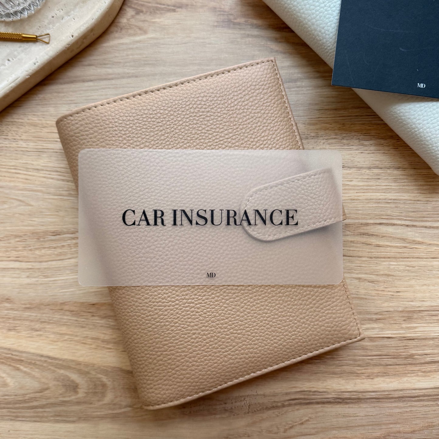 Car Insurance // Cash Envelope Inserts
