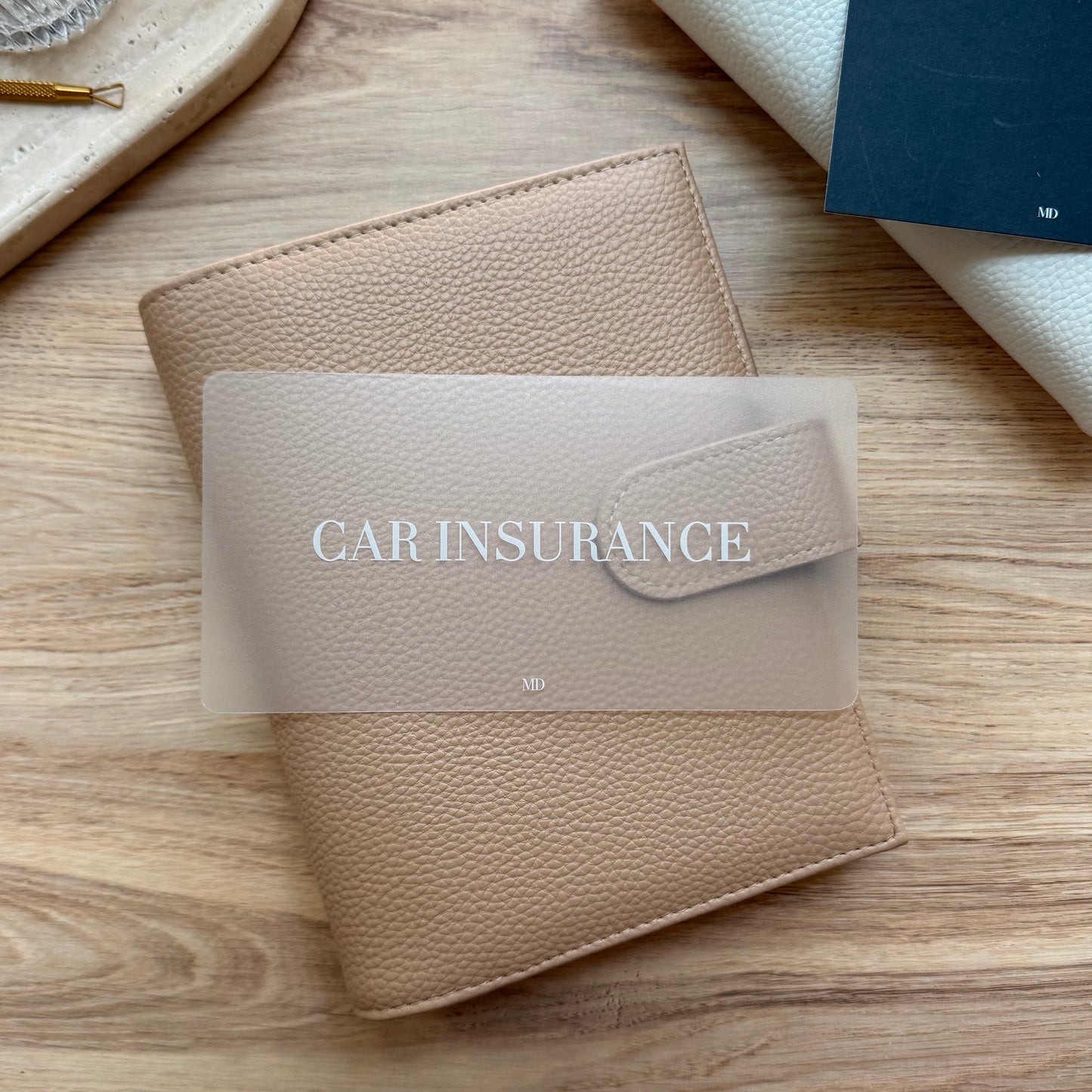 Car Insurance // Cash Envelope Inserts