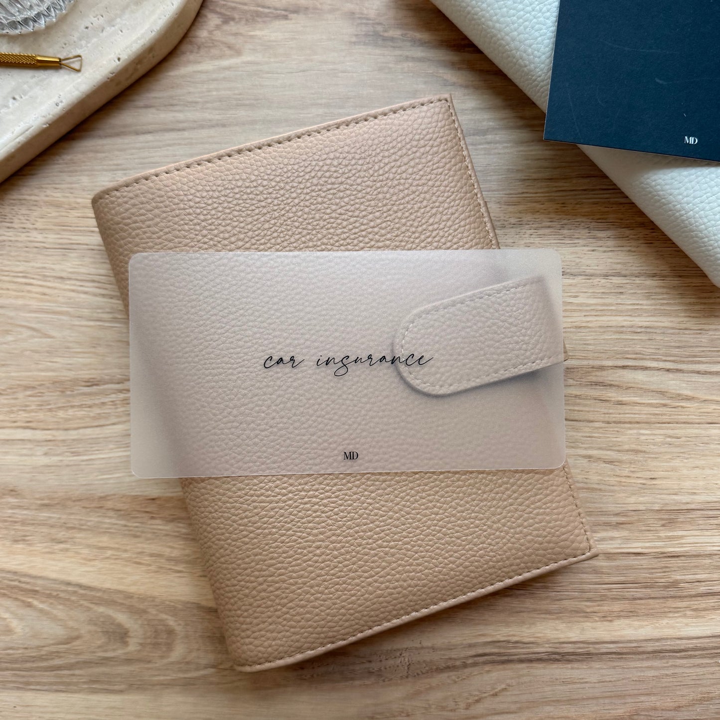 Car Insurance // Cash Envelope Inserts