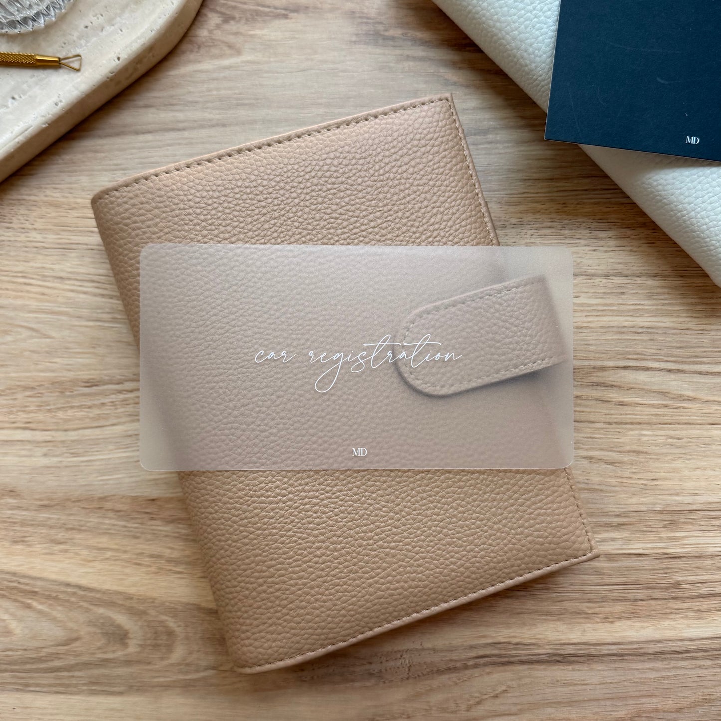 Car Registration // Cash Envelope Inserts