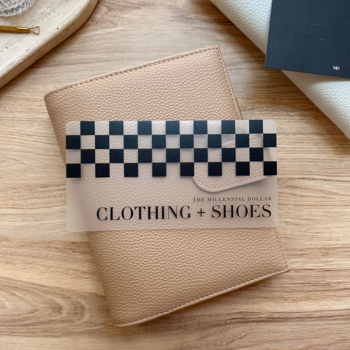 Clothing + Shoes // Cash Envelope Inserts