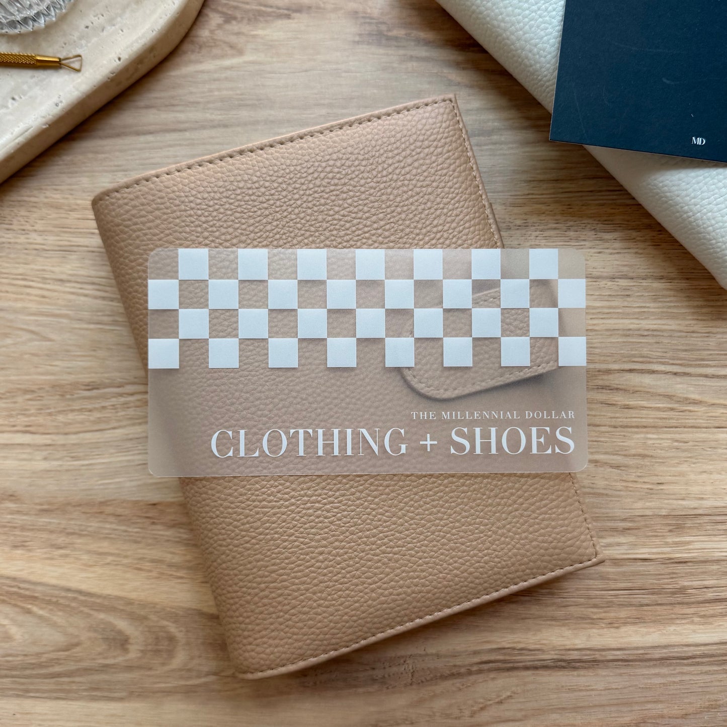 Clothing + Shoes // Cash Envelope Inserts