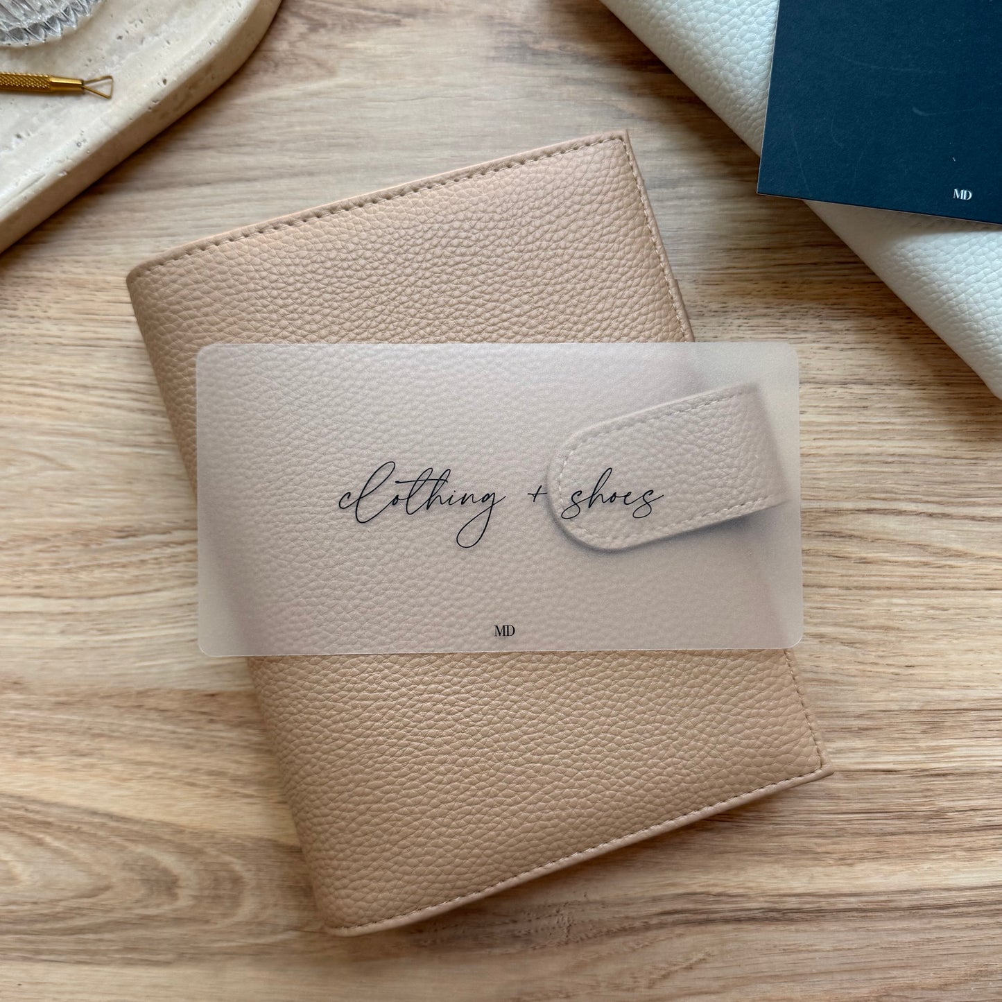 Clothing + Shoes // Cash Envelope Inserts