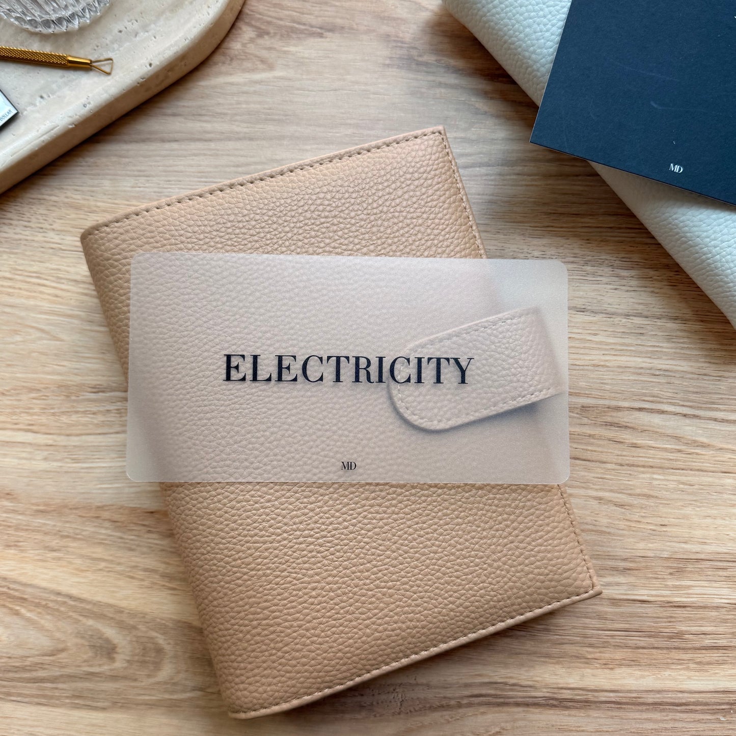 Electricity // Cash Envelope Inserts