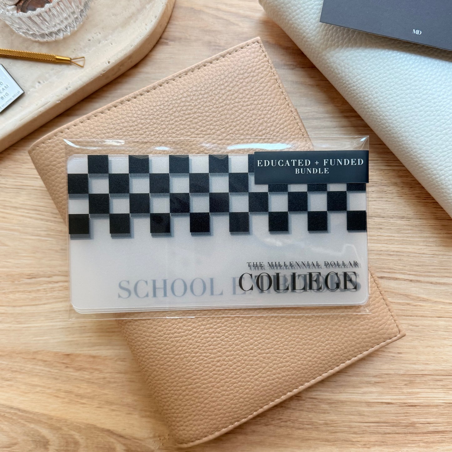 Educated + Funded Insert Bundle // Cash Envelope Inserts
