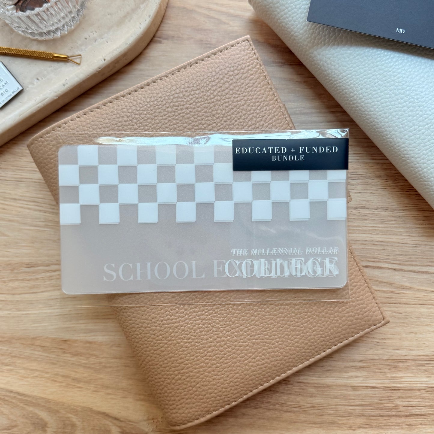 Educated + Funded Insert Bundle // Cash Envelope Inserts