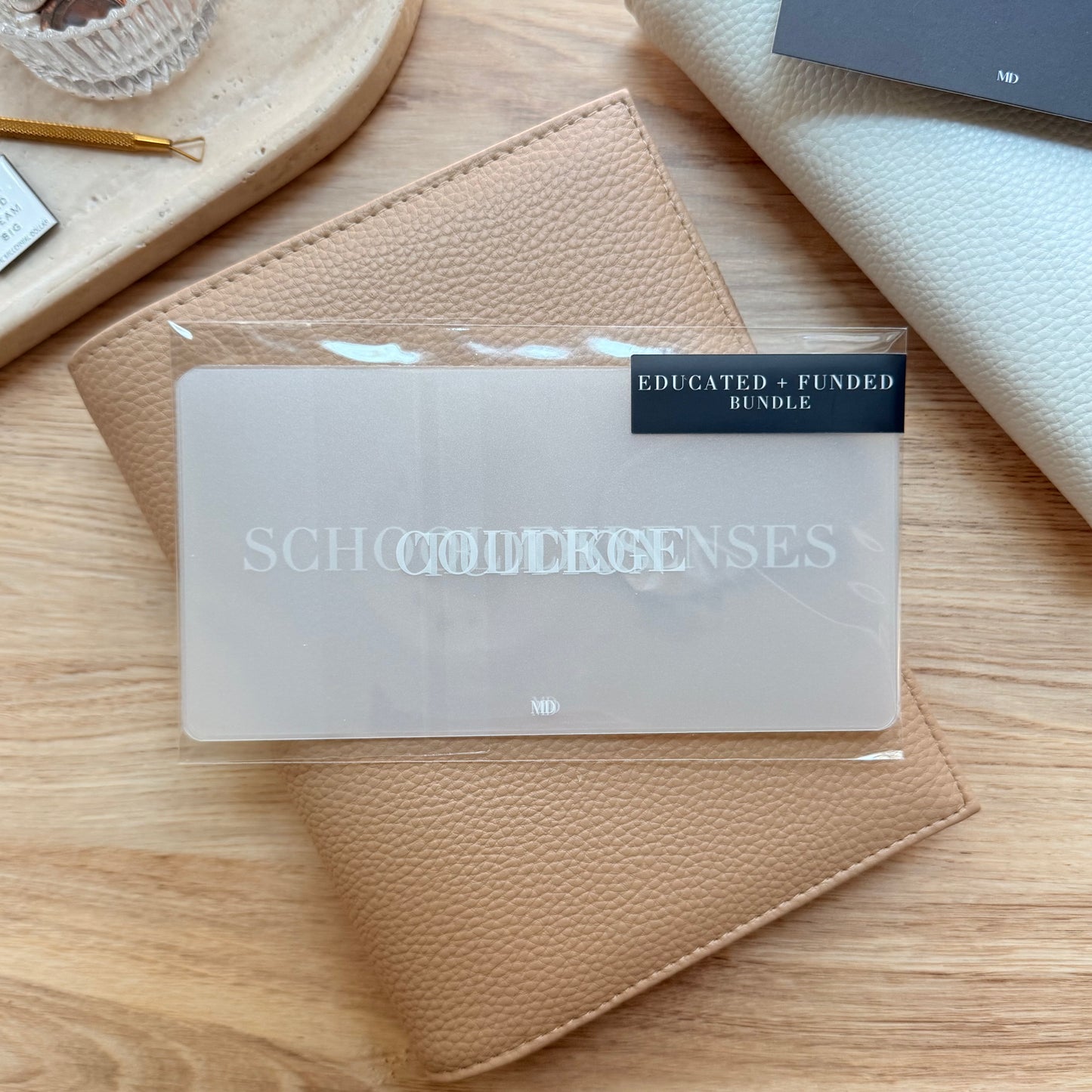 Educated + Funded Insert Bundle // Cash Envelope Inserts