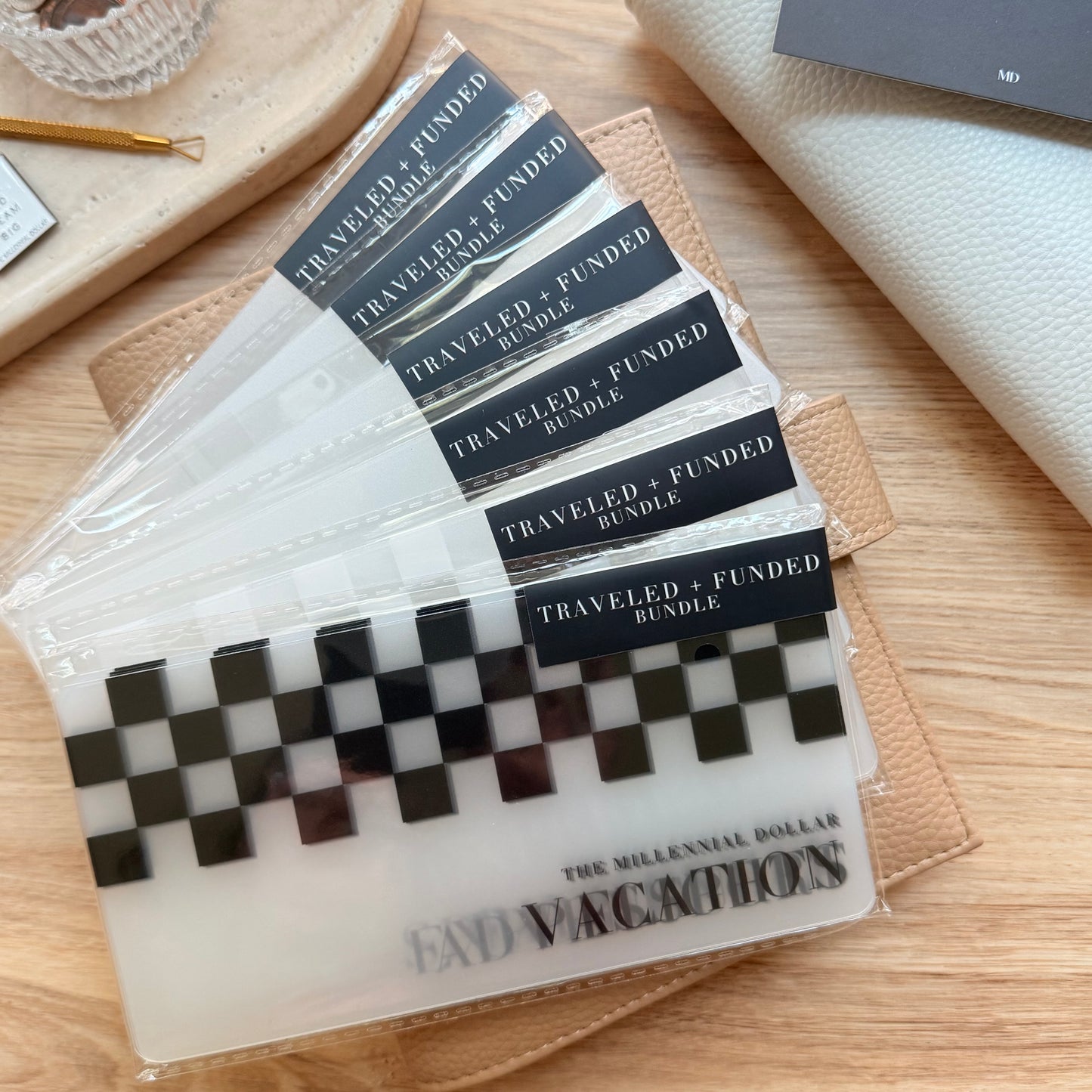Traveled + Funded Insert Bundle // Cash Envelope Inserts