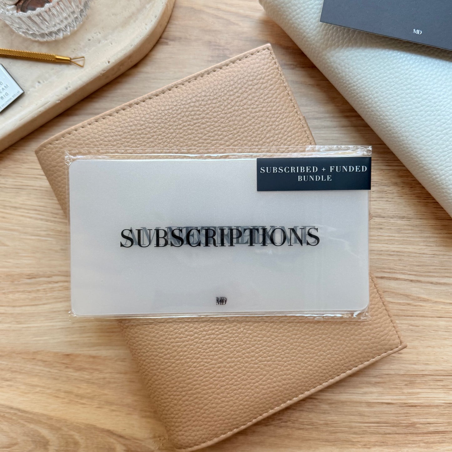 Subscribed + Funded Insert Bundle // Cash Envelope Inserts
