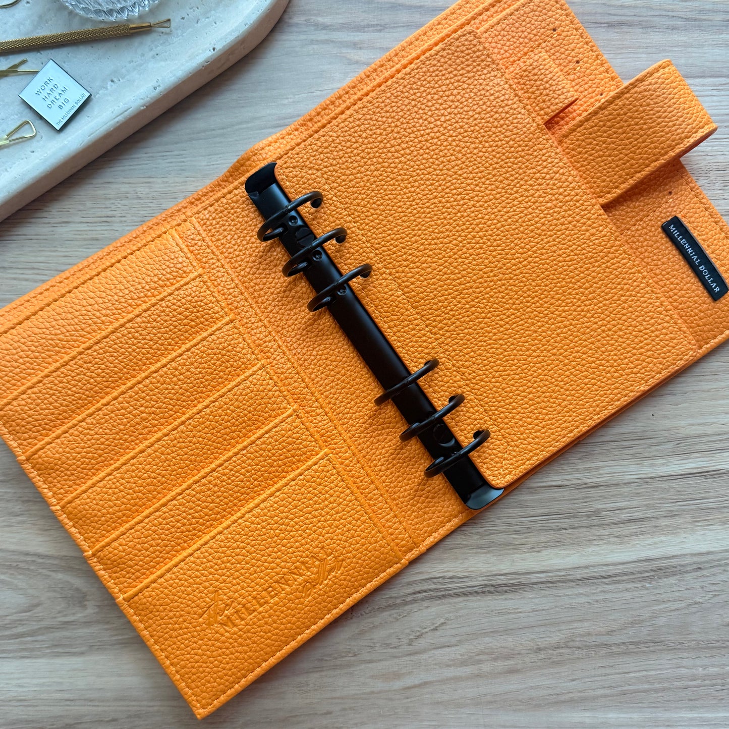 PSL (Orange) | A6 Binder | Nina Collection