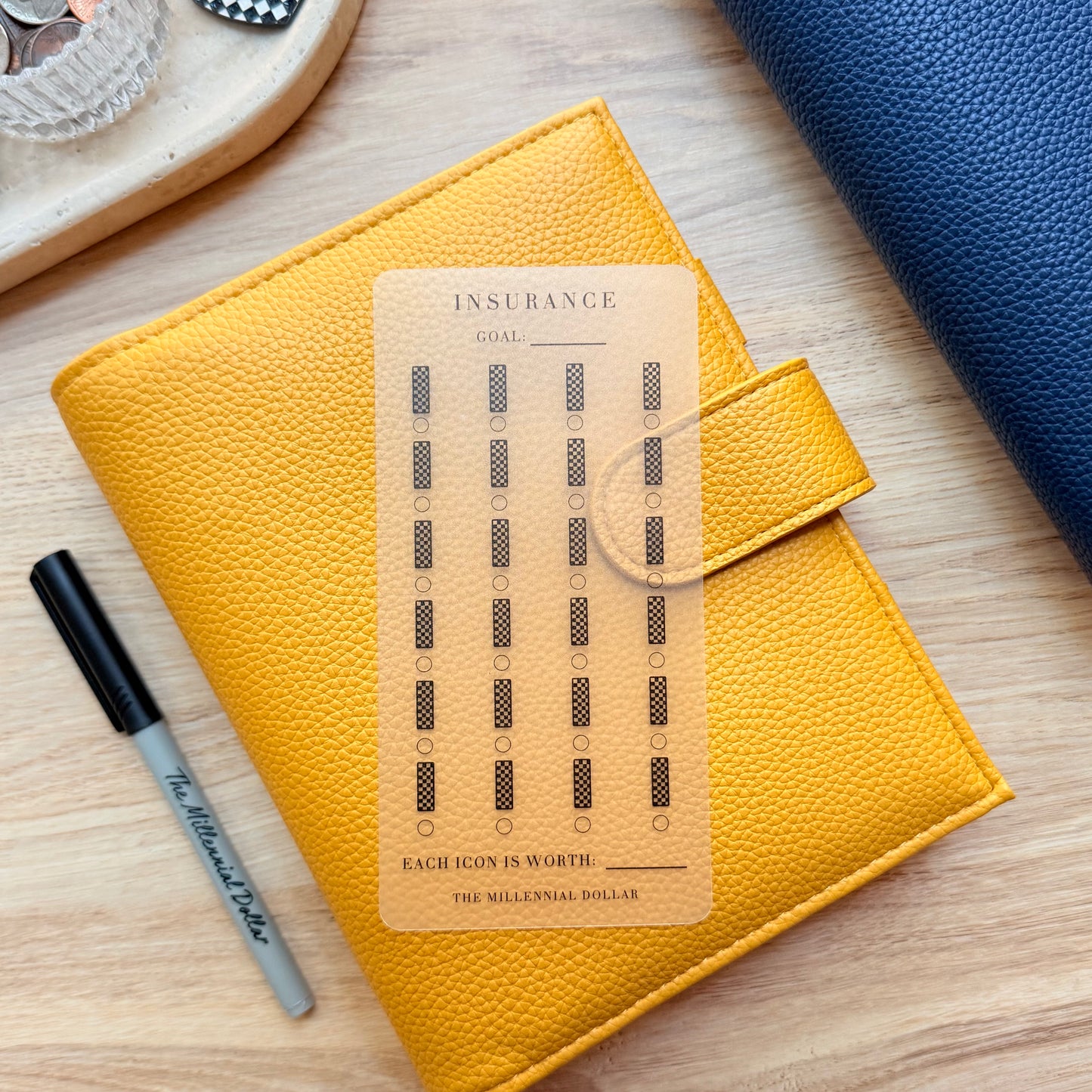 Insurance // Cash Envelope Savings Tracker