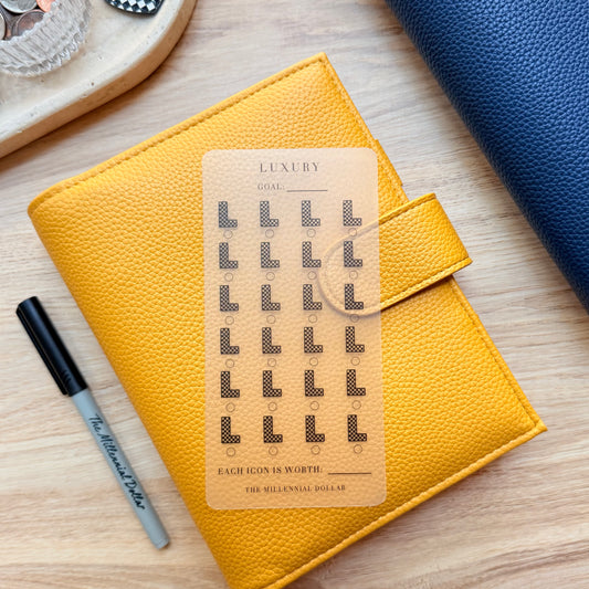 Luxury // Cash Envelope Savings Tracker