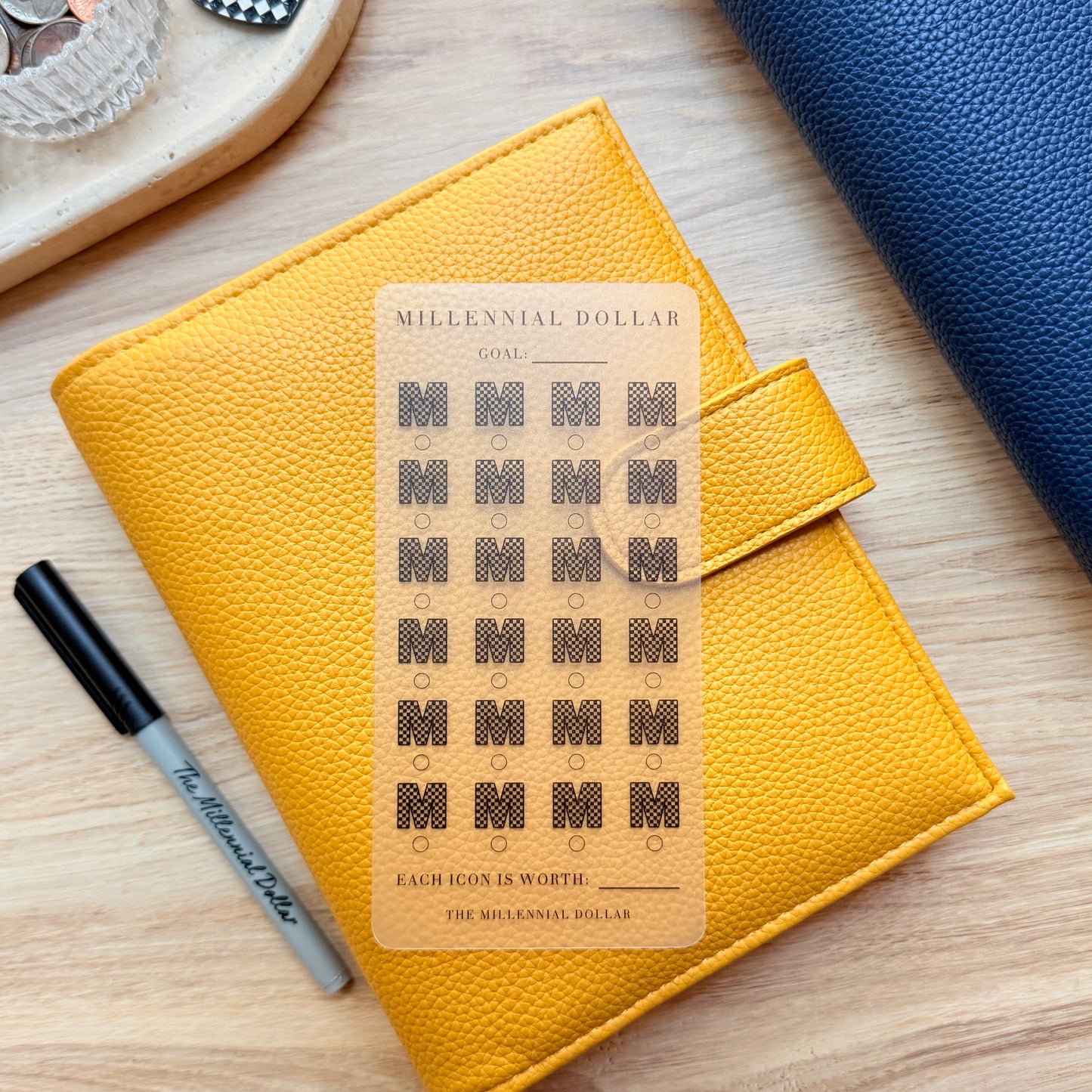 Millennial Dollar // Cash Envelope Savings Tracker