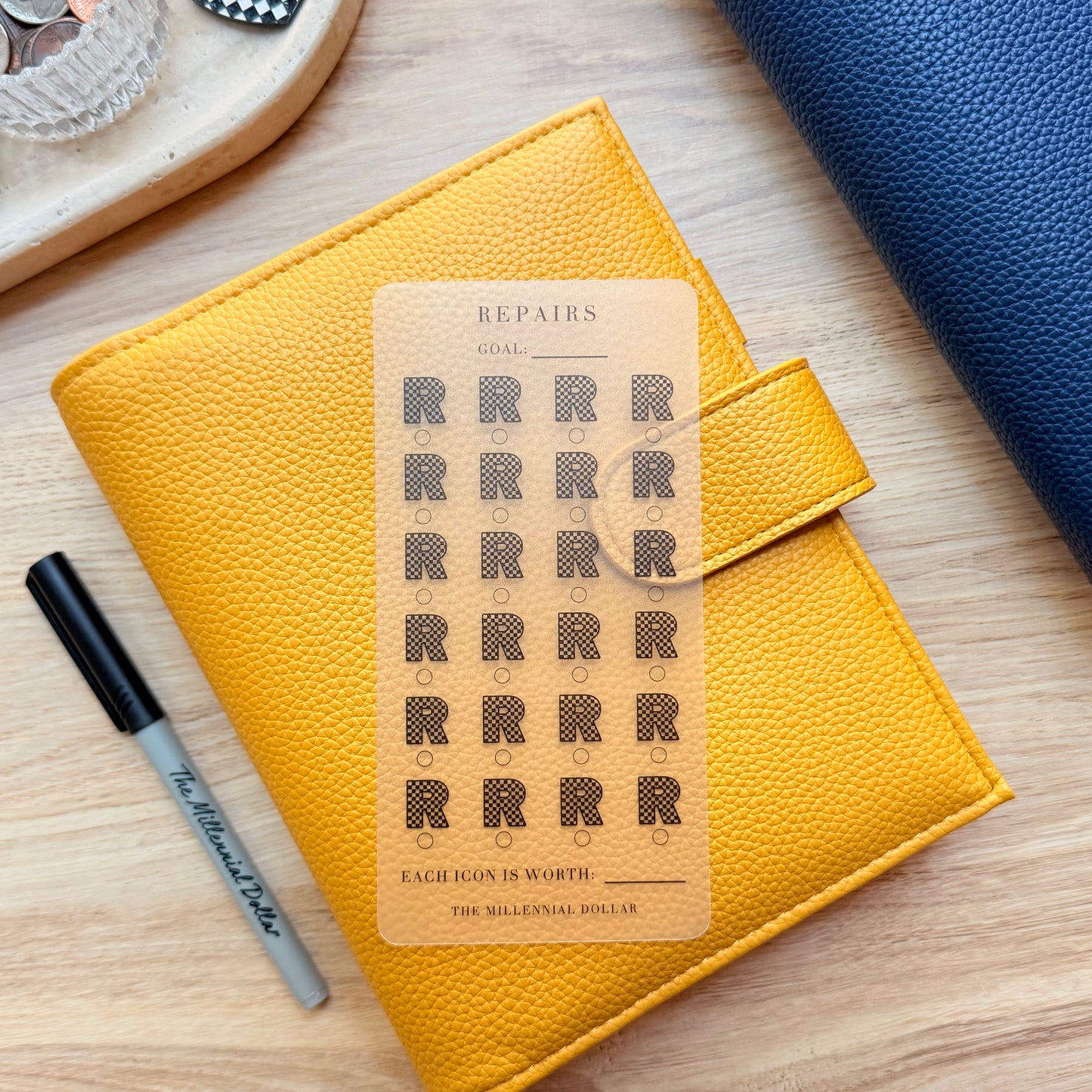 Repairs // Cash Envelope Savings Tracker